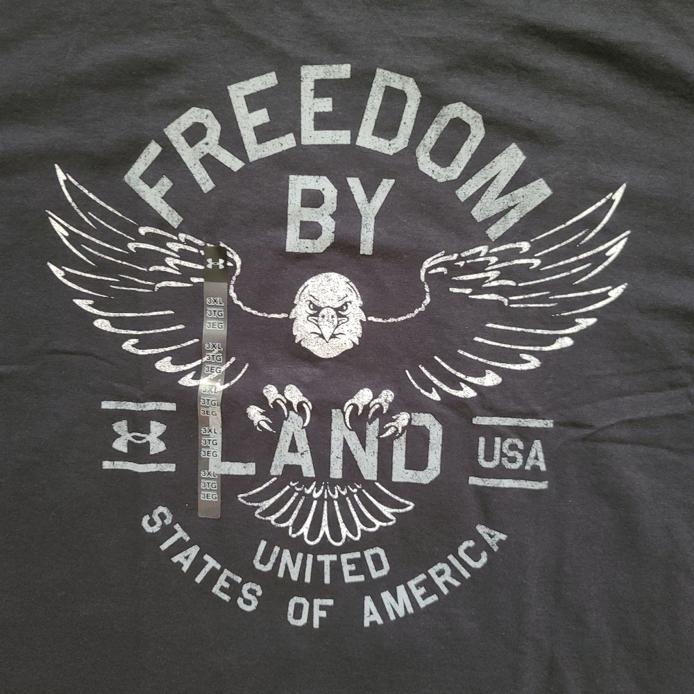 3XL Freedom by Land Under Armour Men's Shirt